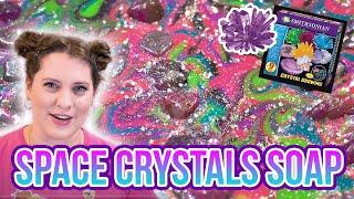 Space Crystals Soap Making - Inspired By Crystal Growing Kits | Royalty Soaps