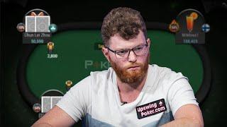 Last 5 Hands from a $10,000 Final Table ($173,000 Up Top)