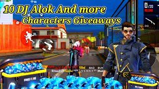 10 lucky player chance to win 50 DJ Alok and more Characters #Shorts