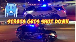 CARS VS COPS police shut down the entire car meet in Chicago