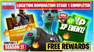 All Location Domination Stage 1 Challenges Completed (FREE REWARDS!!)