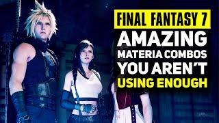 Final Fantasy 7 Remake - Underrated Materia Combinations That Are Actually Very Good | FF7R Tips