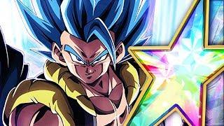 9 MILLION ATTACK STAT + SUPER EFFECTIVE! 100% RAINBOW STAR LR GOGETA BLUE! (DBZ: Dokkan Battle)