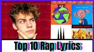 TOP 10 RAP LYRICS OF ALL TIME - fl studio beat making challenge