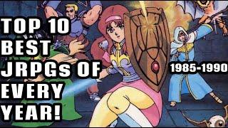 Top 10 Best JRPGs of EVERY YEAR (1985-1990)