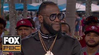 Deontay Wilder joins SFY; previews heavyweight championship bout vs Tyson Fury | PBC ON FOX