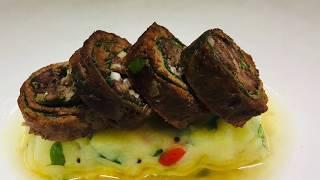 How To Make Lamb Roulade | Indian Fusion Dish | Spicy Tomato Broth | Curried Mash Potato | Ihm ATK |