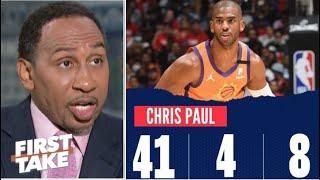 Stephen A. "claims" Chris Paul is definitely a Top-5 Point Guard of All-time