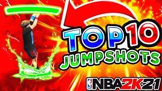 TOP 10 JUMPSHOTS FOR ALL BUILDS AFTER PATCH 5 | BEST BIG MAN JUMPSHOT | BEST GUARD JUMPSHOT NBA 2K21