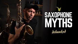 TOP 10 MYTHS about Learning SAXOPHONE