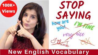 Stop Using These Words in Daily English Conversation | Use Alternate English Words | ChetChat