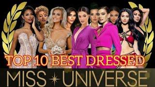 MISS UNIVERSE 2021 Top 10 Best Dressed in Israel