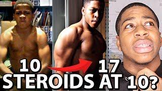I TRIED STEROIDS AT 10 YEARS OLD?! FULL Q&A | CHEST AND BACK AT HOME DUMBBELL WORKOUT