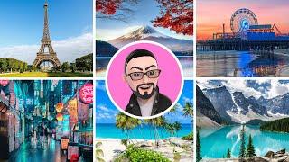 Top 10 Places I'd love to visit ✈