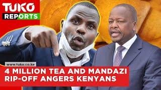Kenyans angered by Ksh 4 Million spent by Ministry of Health on Tea and Mandazi | Tuko TV