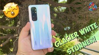 Mi Note 10 Lite First Look - Glacier White STUNNER!