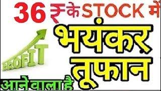 Price Rs 36 Next Target 500% for hold 1 years