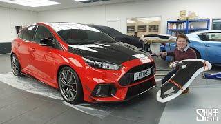 TRANSFORMING My Red Focus RS with New Carbon Parts! | PROJECT PART 12