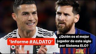 ¿QUIÉN ES EL MEJOR JUGADOR DEL SIGLO? El sistema de clasificación ELO decidió entre Messi y CR7