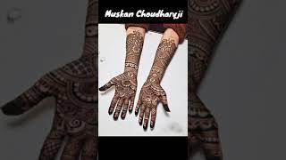 Wedding Special Top 10 Dulhan Mehndi Design For Front Hand || Yaar Dua Song || Yaar Dua || #shorts