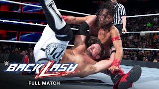 FULL MATCH - AJ Styles vs. Shinsuke Nakamura – No Disqualification Title Match: WWE Backlash 2018