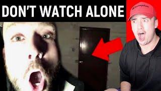 5 Scary Ghost Videos From VERY HAUNTED Places ! (REACTION)