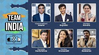 LIVE STREAMING World Online Chess Cup INDIA vs USA