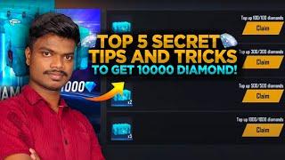 கொசு மண்டையன் tricks!!  Free Fire New DIAMOND TOP- UP EVENT Tricks Tamil || எனக்கு 10000