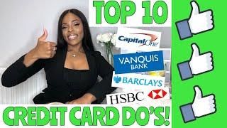 THE ULTIMATE TOP 10 CREDIT CARD DO'S! - MONEY MATTHERS TV - OLIVIA ONU