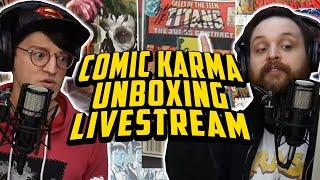 Comic Karma Unboxing Stream // Comics from the Community, for the Community!