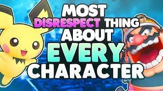 The MOST DISRESPECTFUL THING about EVERY CHARACTER | Super Smash Bros. Ultimate