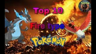 Top 10 most powerful fire type Pokemon of all time by anime power