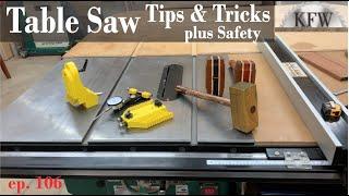 106 - Table Saw Tips and Tricks plus FREE GIVEAWAYS!