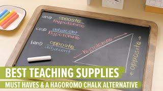 The Best Teaching Supplies: Teacher Must Haves & A Hagoromo Chalk Alternative