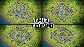 *TOP 10* BEST TH13 Legend League & War Bases 2020 - With BASE LINKS! - Clash of Clans