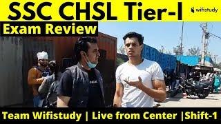 SSC CHSL Tier-I (17 March 2020, 1st Shift) | Team Wifistudy live from Center