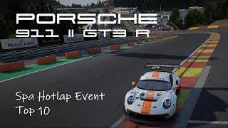 Top 10 in Hotlap Event + Setup | Porsche 911 II GT3 R @ Spa 2:17,48