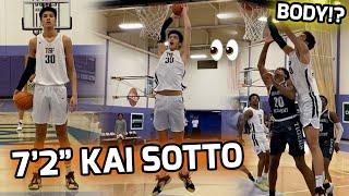 7'2" Kai Sotto CAUGHT A BODY!? International Prospect Making His Case For BEST BIG IN THE COUNTRY 