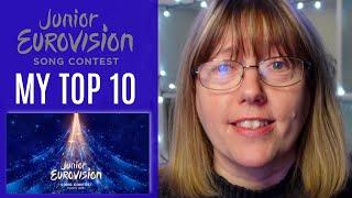 My Top 10  - Junior Eurovision 2021
