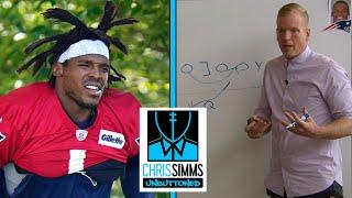 Chris Simms QB School: How Patriots will use Cam Newton | Chris Simms Unbuttoned | NBC Sports