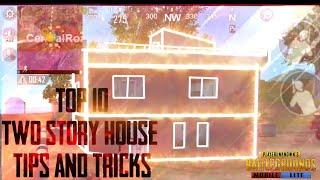 Top 10 two story house tips and tricks|PUBG MOBILE LITE|Gaming Vision|2020