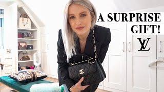 SURPRISE LOUIS VUITTON BAG AND WINTER TO SPRING OUTFITS | INTHEFROW
