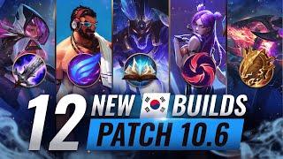 12 NEW BROKEN Korean Builds YOU SHOULD ABUSE in Patch 10.6 - League of Legends Season 10