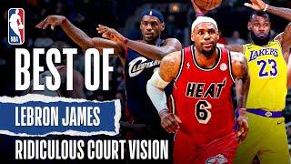 LeBron James' Ridiculous Court Vision 