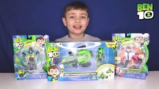 Ben 10 Transforming Omni Cycle & NEW Wave 9 Figures!