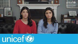 TikTok stars Charli and Dixie D'Amelio on being bullied online | UNICEF