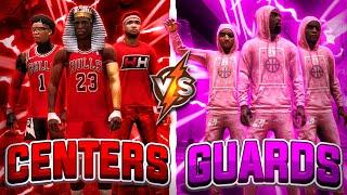 GUARDS VS CENTERS ON $100,000 COURT AT STAGE - DF MYPARK ULTIMATE POSITION WARS CHALLENGE! NBA 2K20