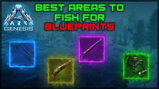 Ark Genesis | Best area to Fish for blueprints !