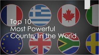 Top 10 Most Powerful country In the World
