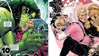 Top 10 Weirdest Superhero Hook Ups